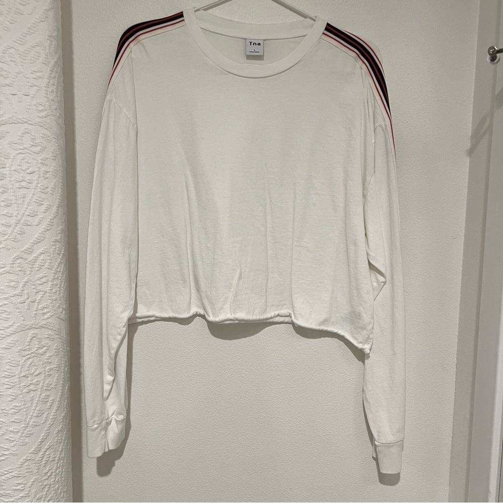TNA Aritzia Agden Long Sleeve Crop